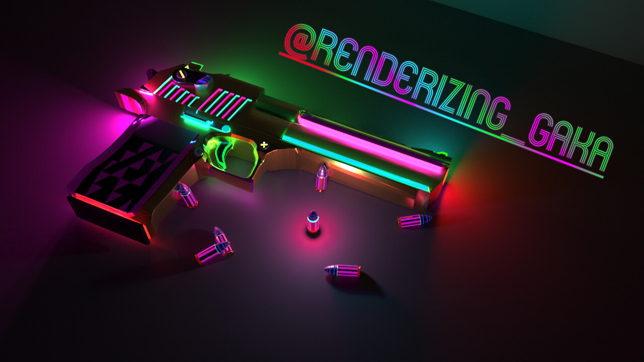 ArtStation - NEON GUN