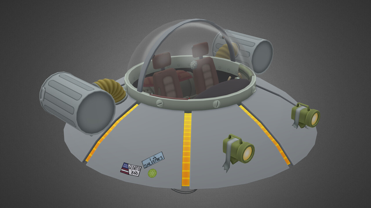 ArtStation Rick's Car