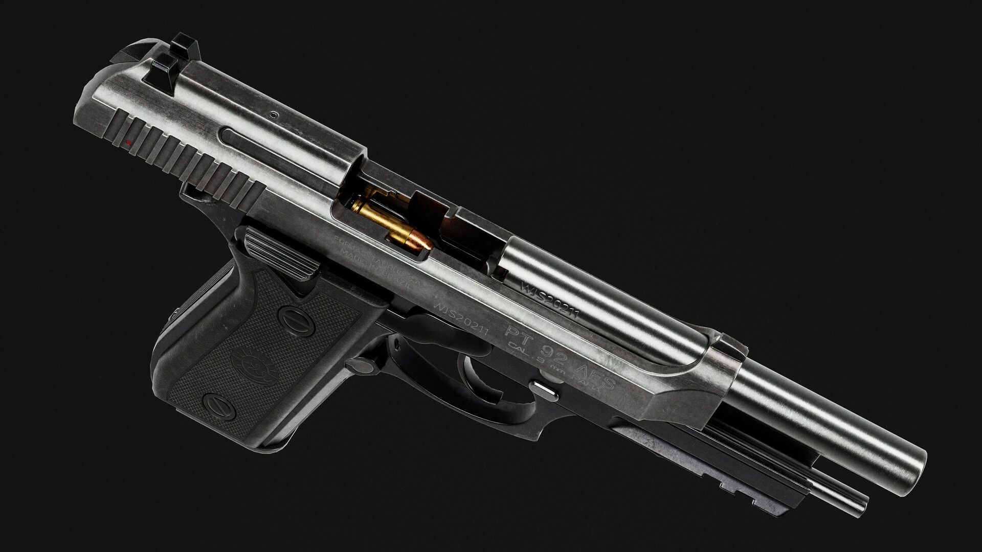 ArtStation - Handgun - Taurus PT845