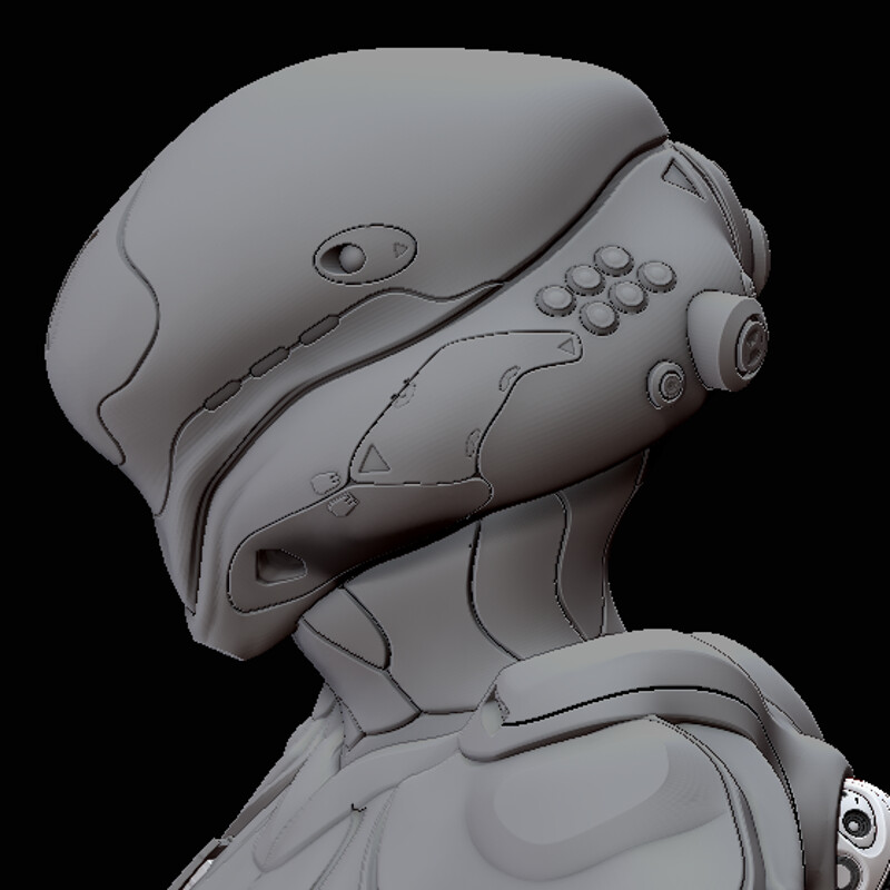 Vespa Animator Armor - WIP