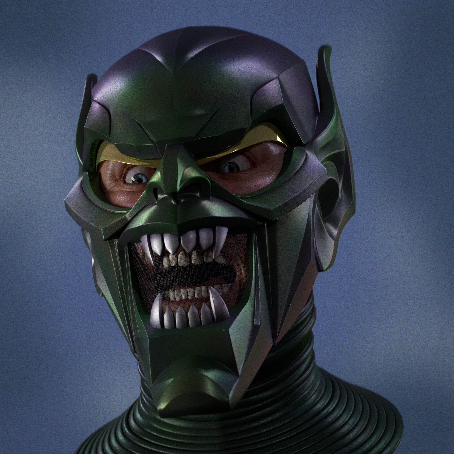 Leonardo Menegon - Green Goblin Mask