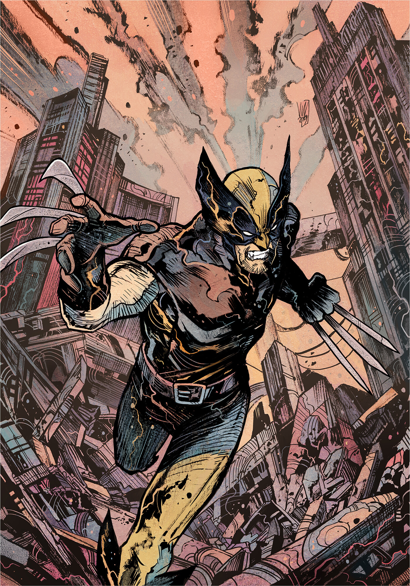 ArtStation Wolverine, Official Marvel Art Print for Sideshow