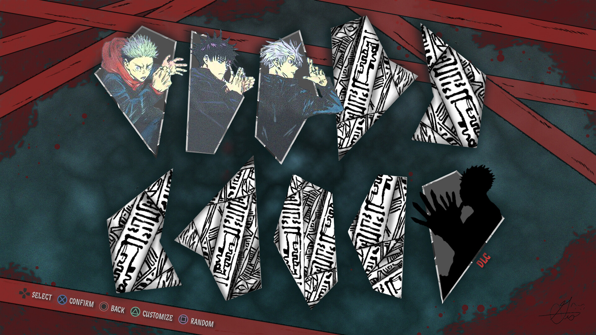 ArtStation - Jujutsu Kaisen - Game UI