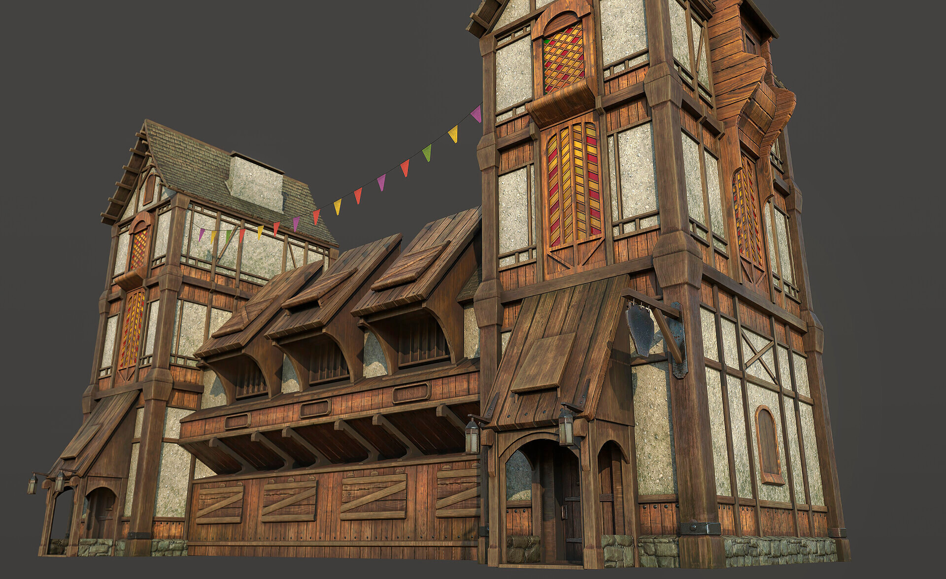 Medieval environment. Деревня 3d. Environment village ue4. Дома дизайн и архитектура фэнтези. Medieval environment.