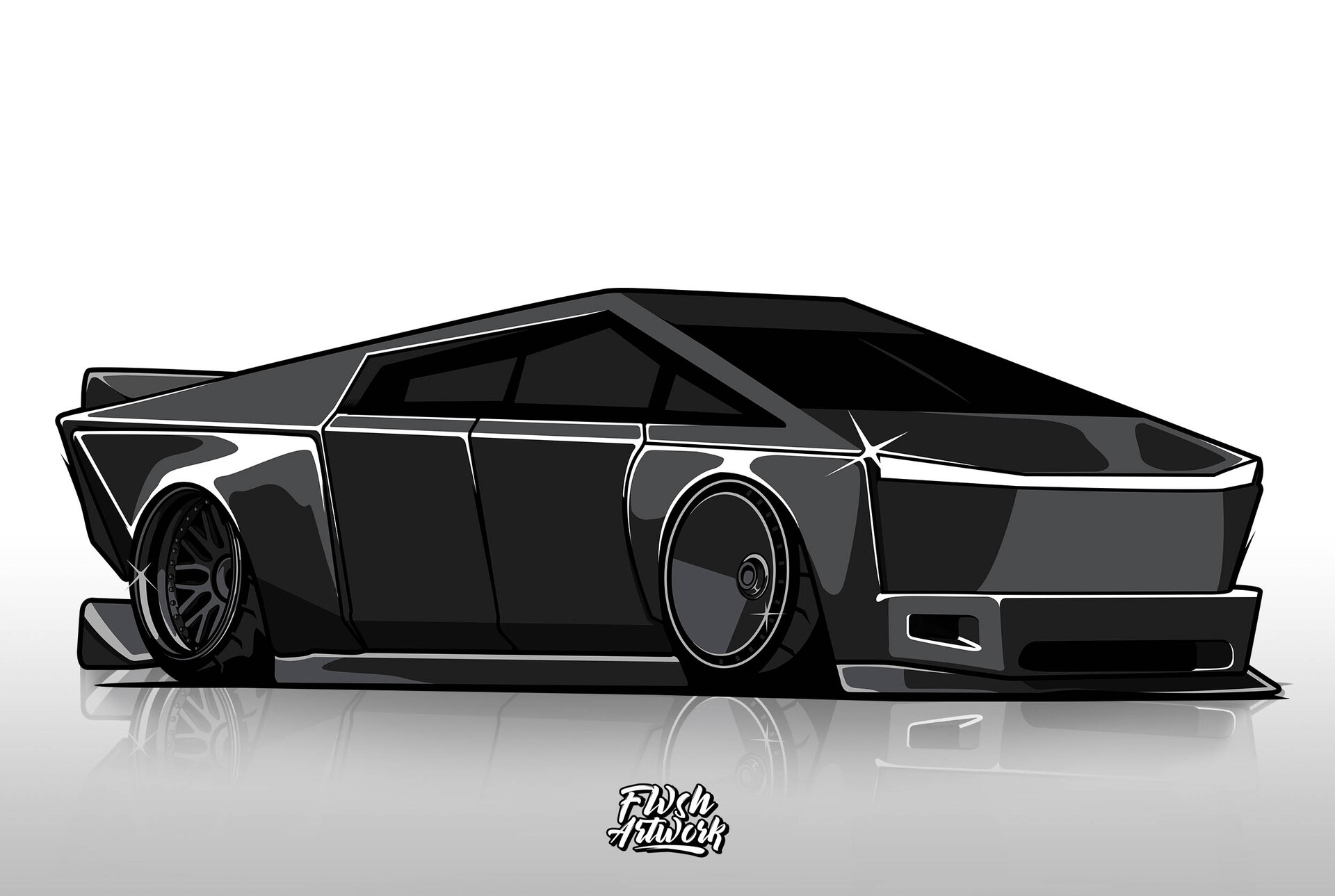 Artstation Cybertruck - vrogue.co