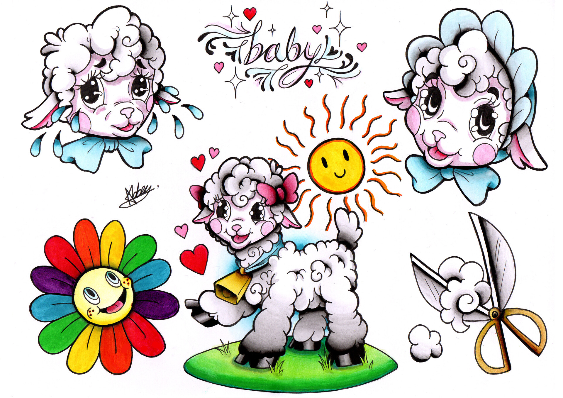 ArtStation - Lamby the lamb flash