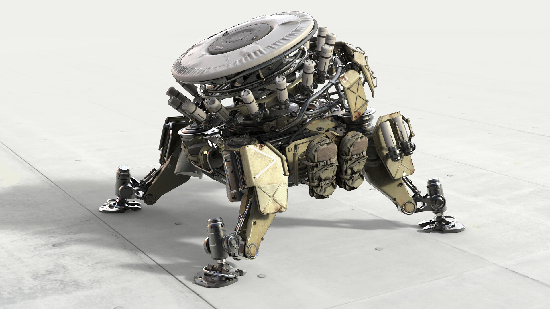 ArtStation Mongoose mech