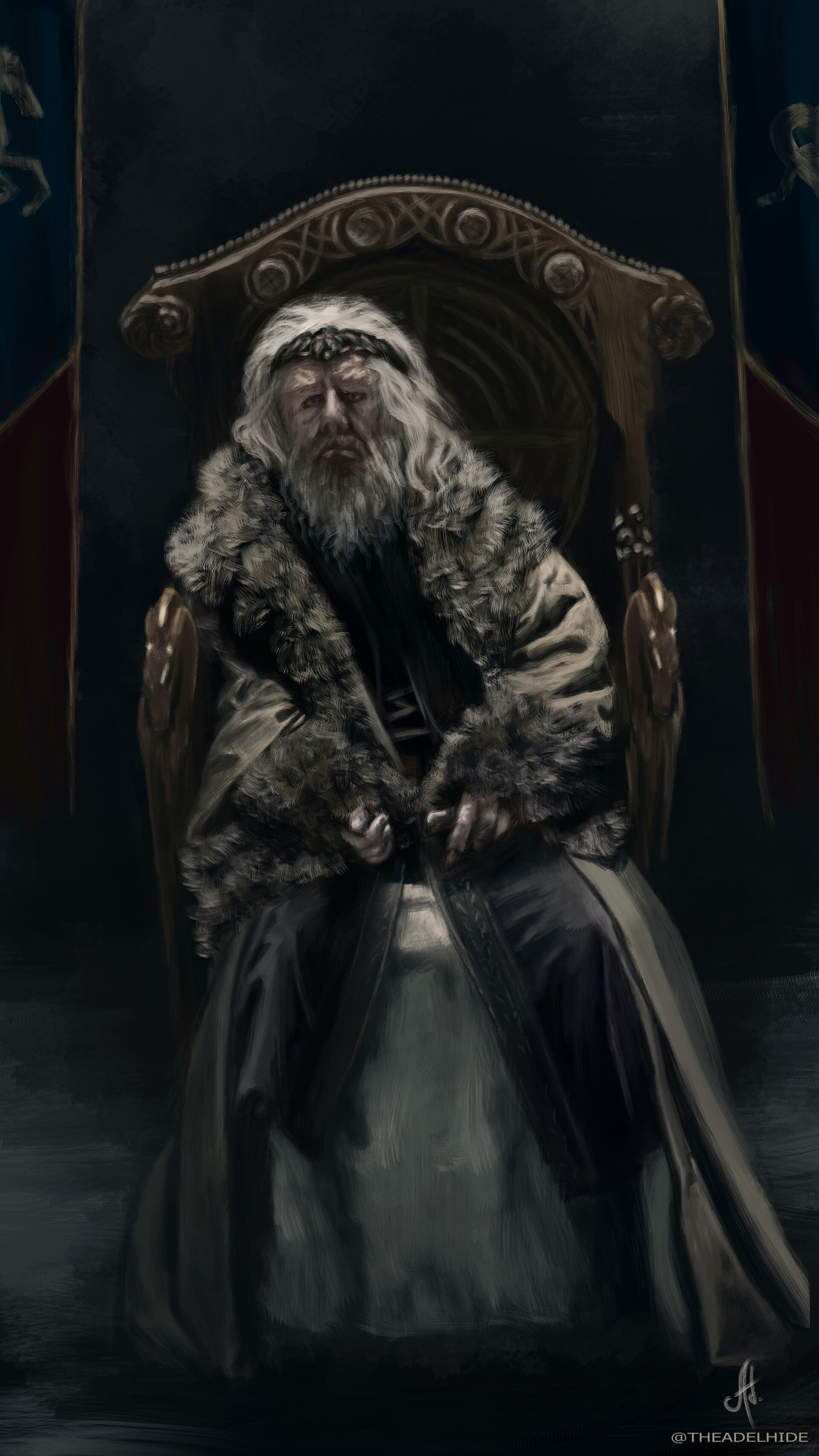 ArtStation The Mad King