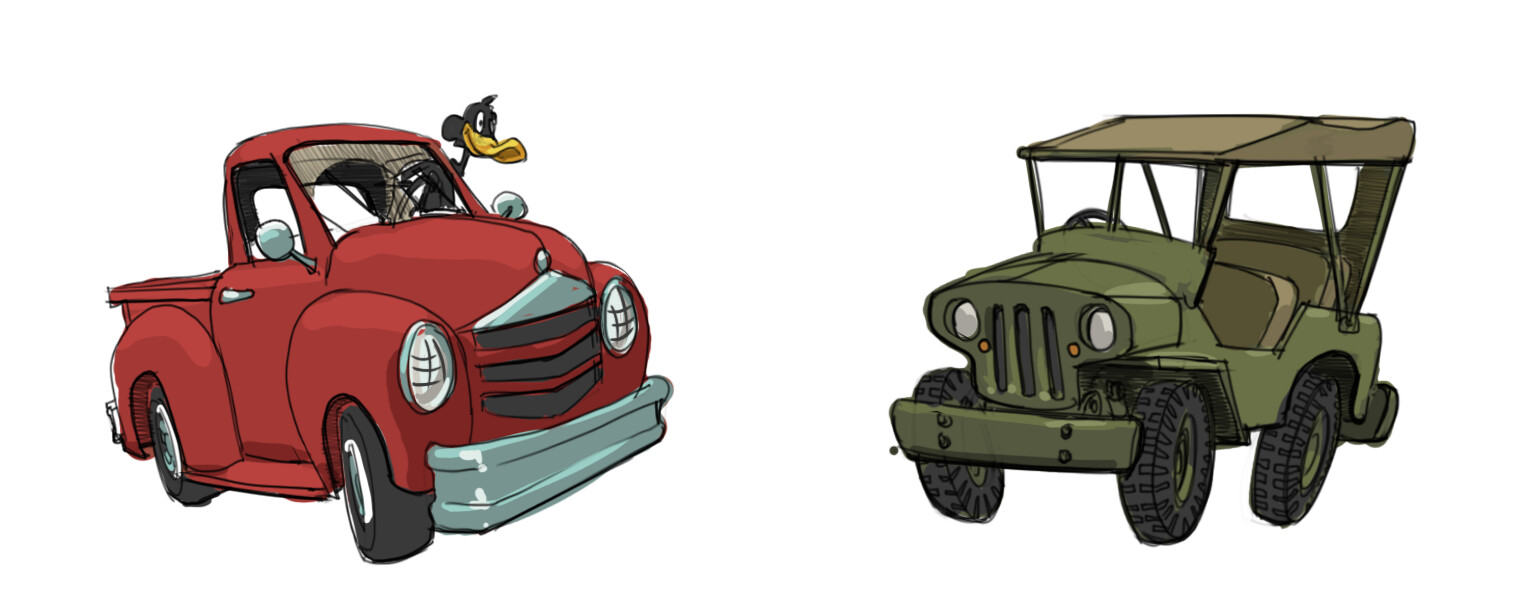 Looney Tunes Vehicles