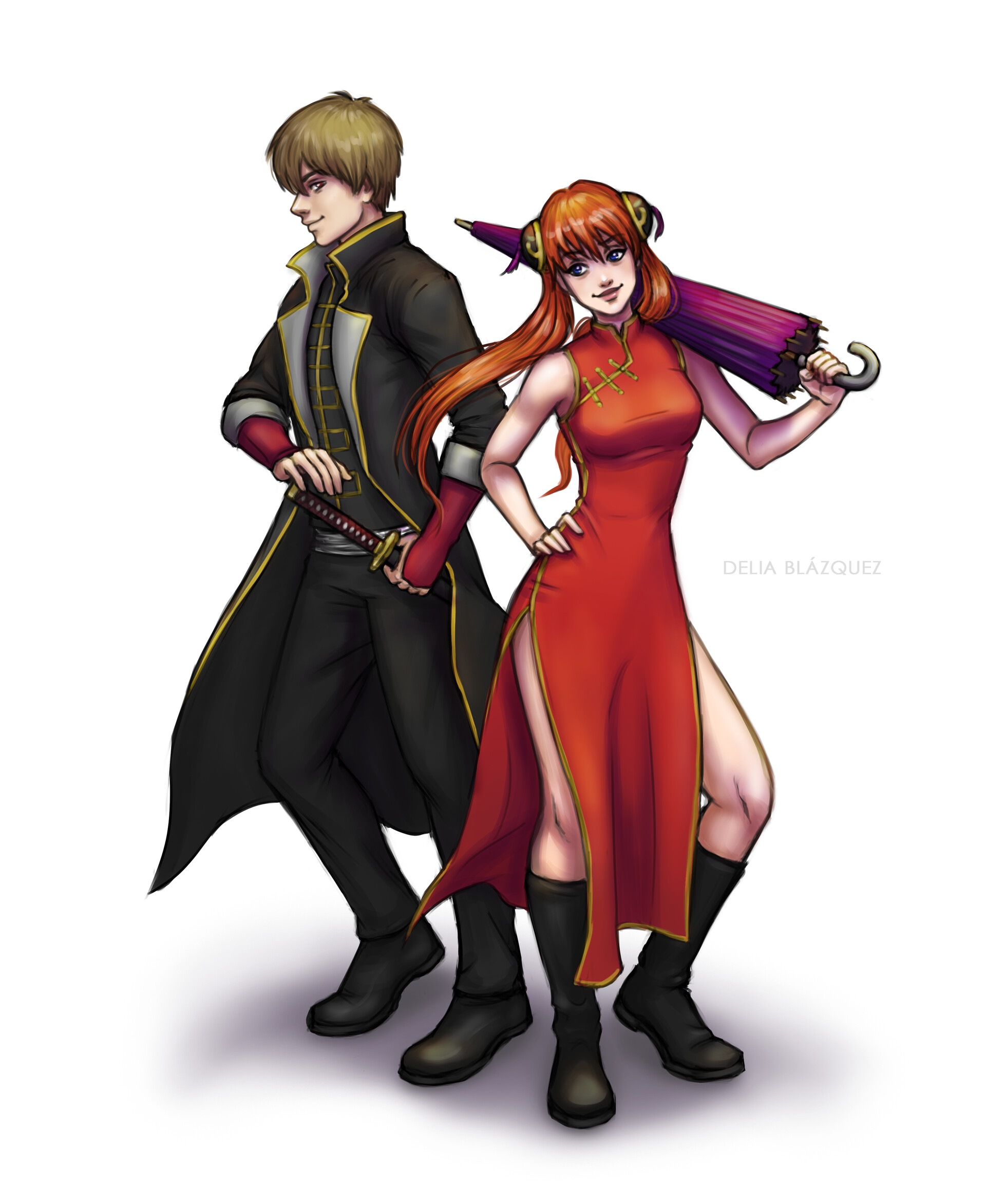 Kagura Gintama Timeskip