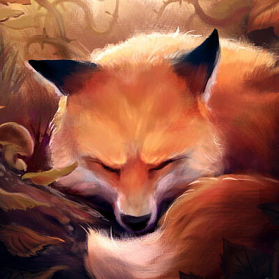 Thomas frick fox painting final