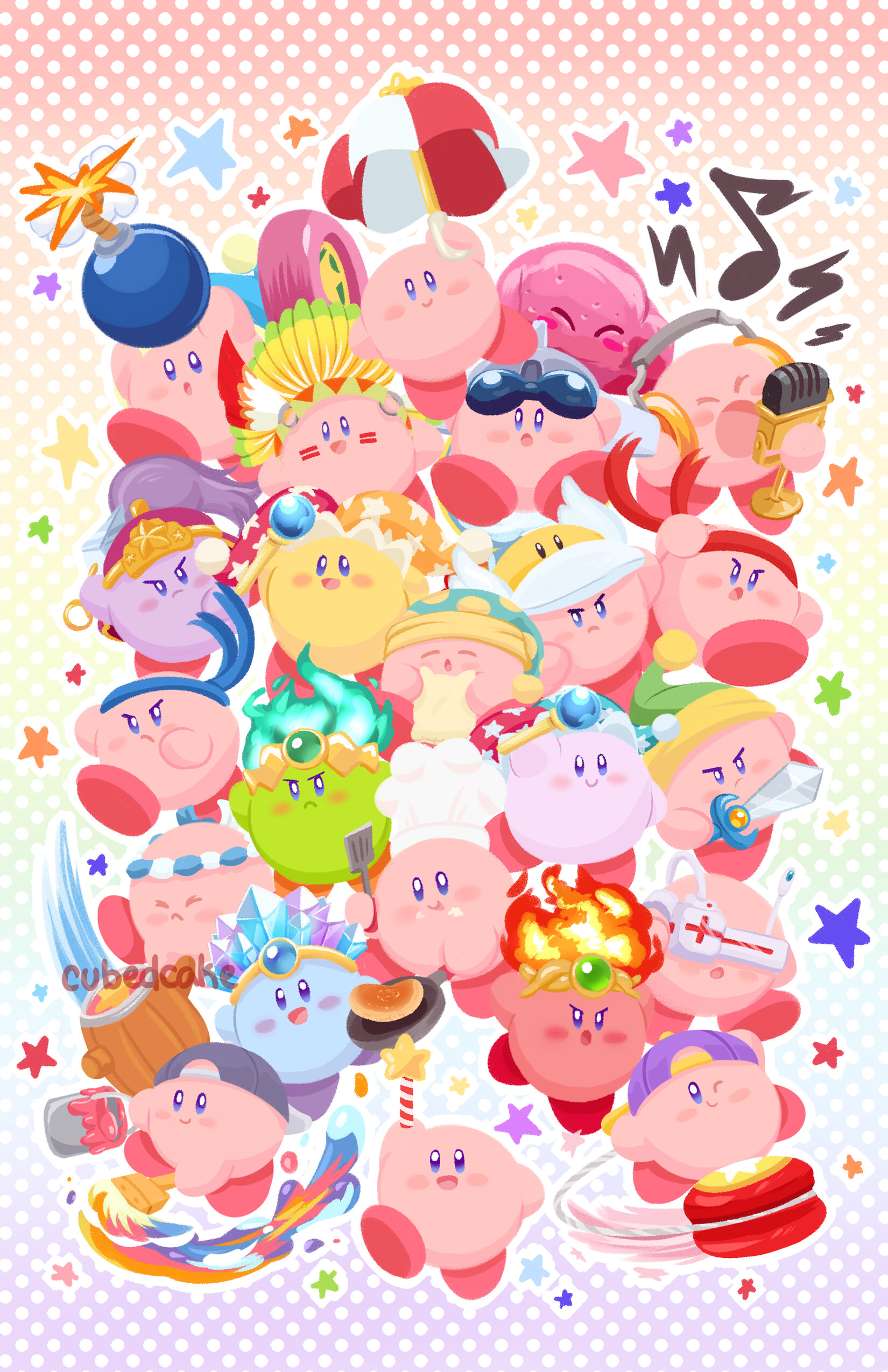 ArtStation Kirby Super Star Ultra!