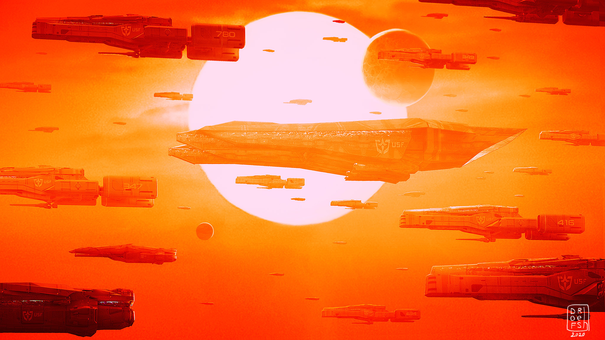 [/r/ImaginaryStarships] The Fleet by Dofresh : r/ImaginaryBestOf
