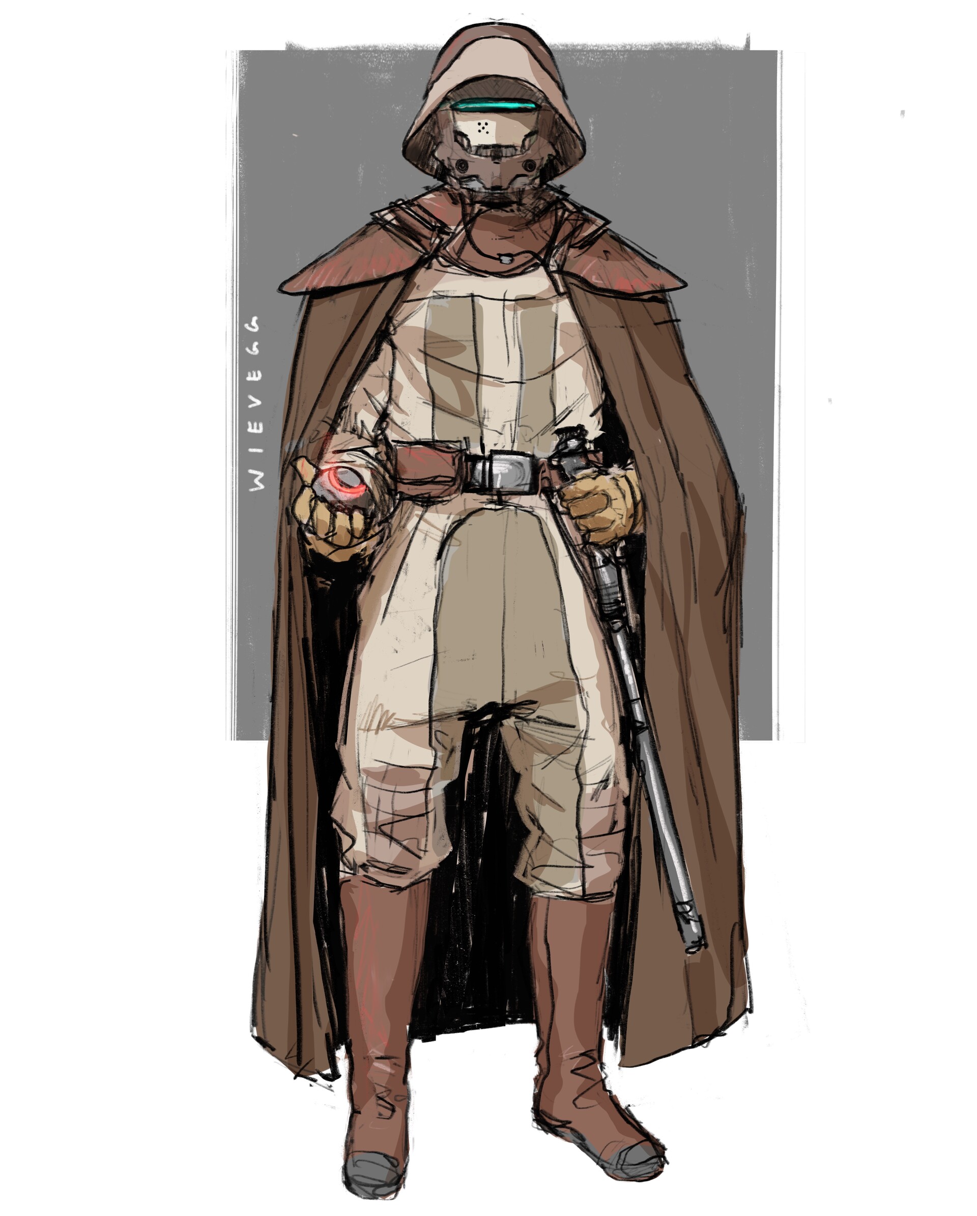 ArtStation Star Wars inspired character sketches