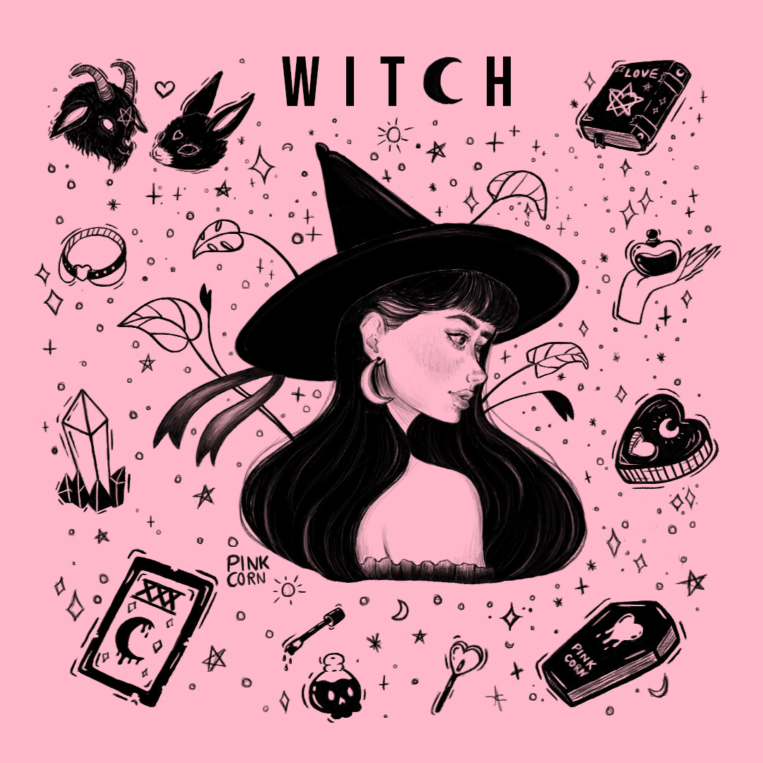 ArtStation - Witch Outline