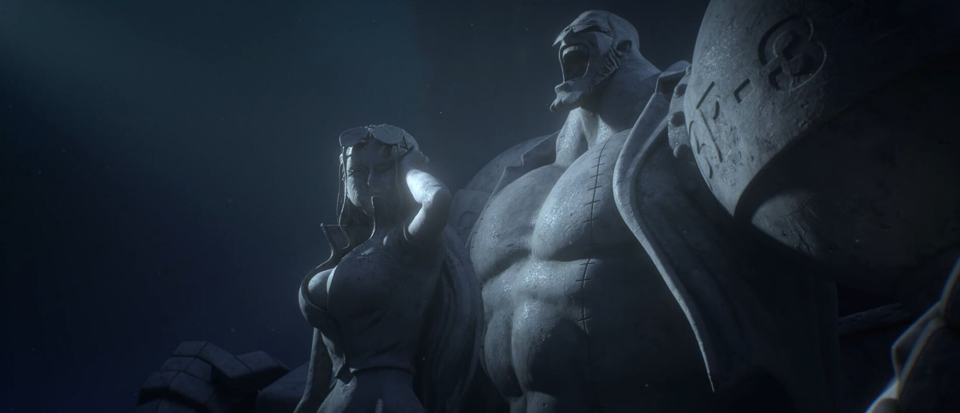 Artstation One Piece Hero Sculpture Gaetan Simonot