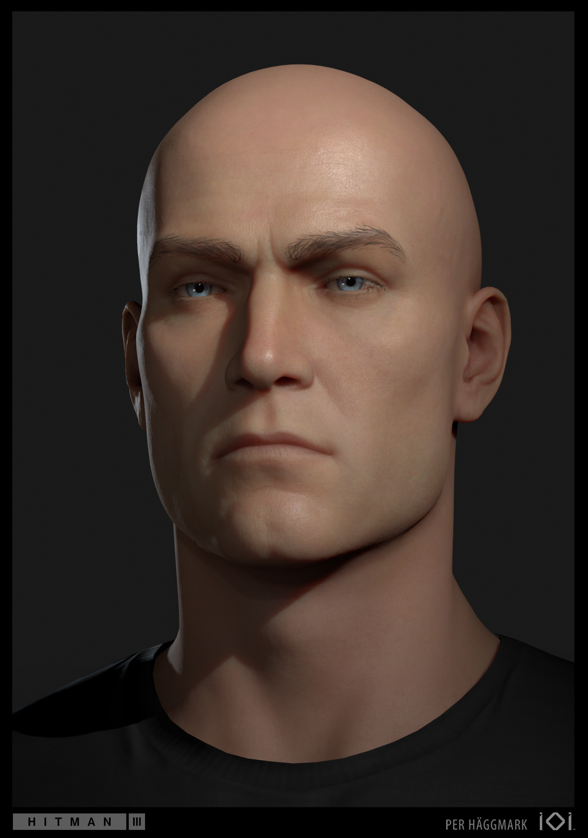 Artstation Agent 47 Per Haggmark