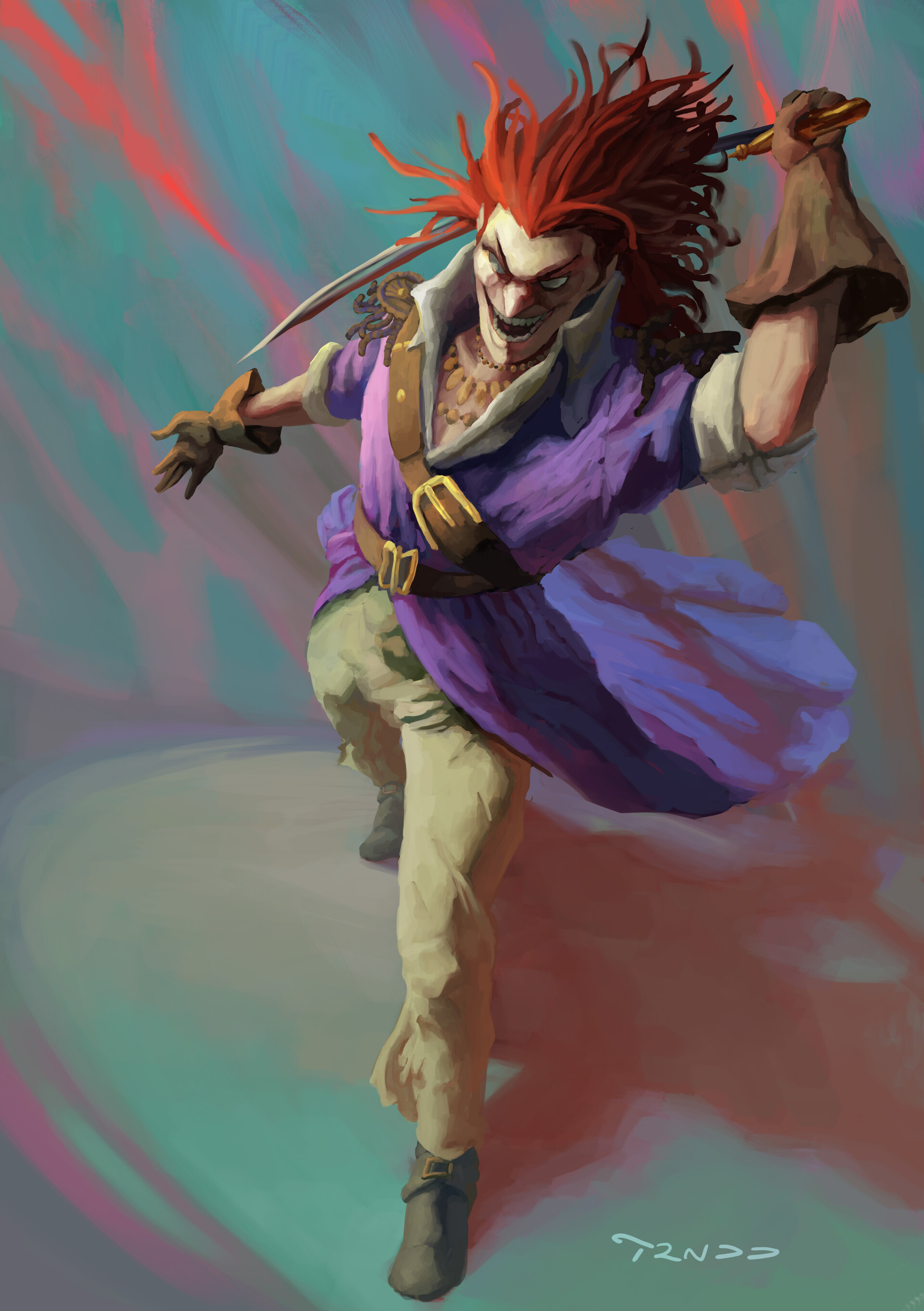 Artstation Captain Rocks Danilo Trindade