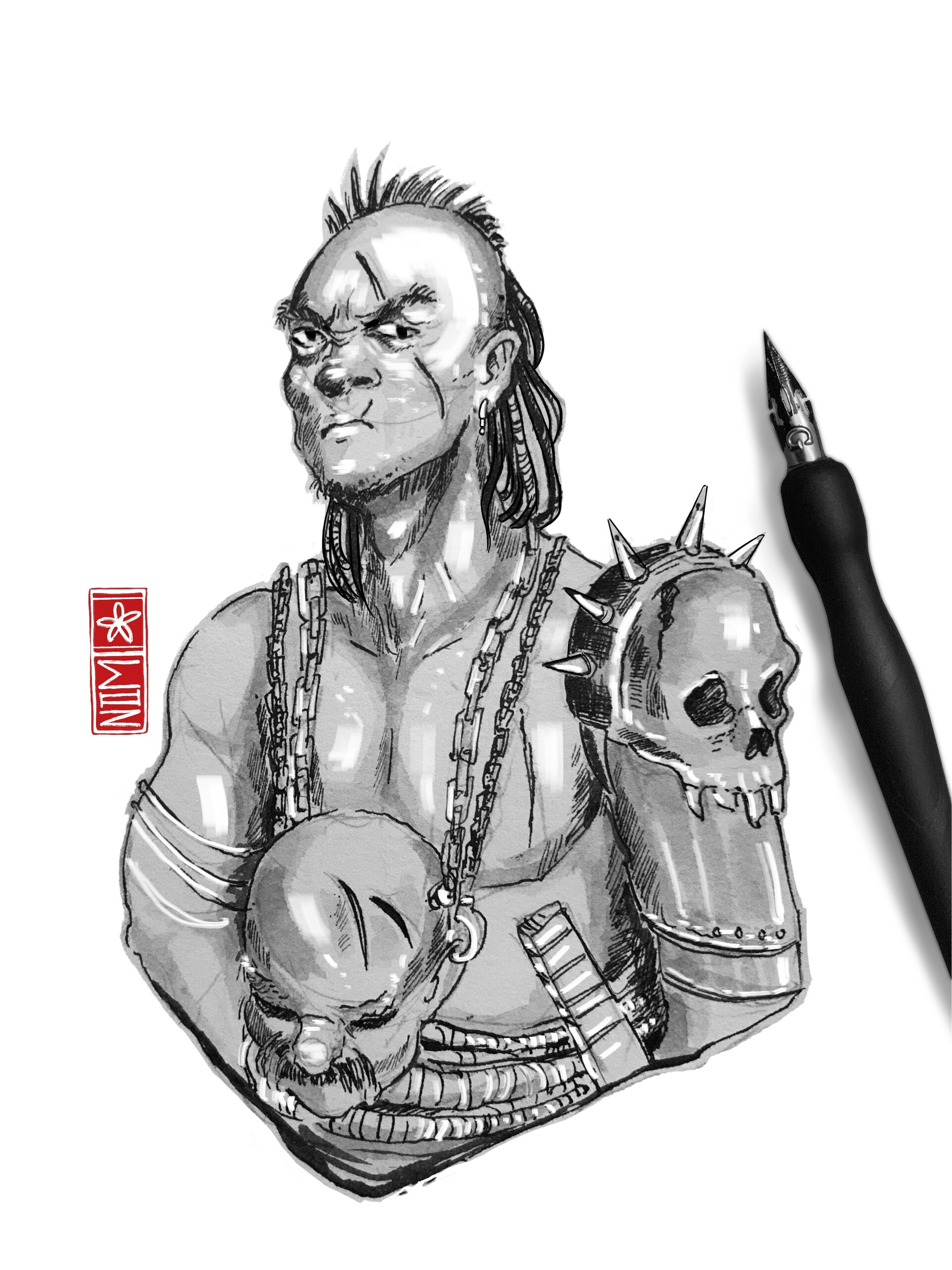 ArtStation GPen + Procreate