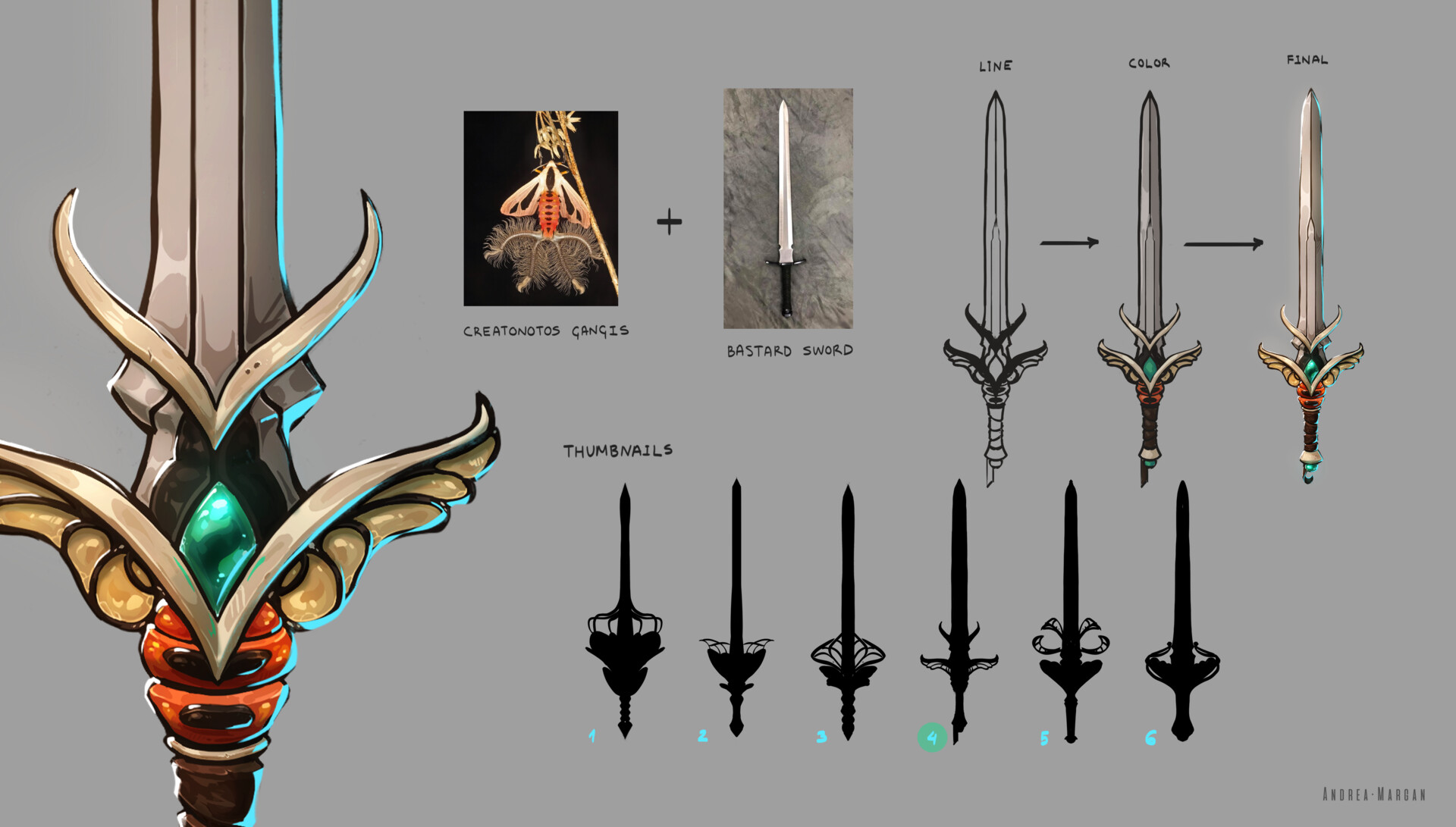 Artstation Insects Weapons Andrea Margan