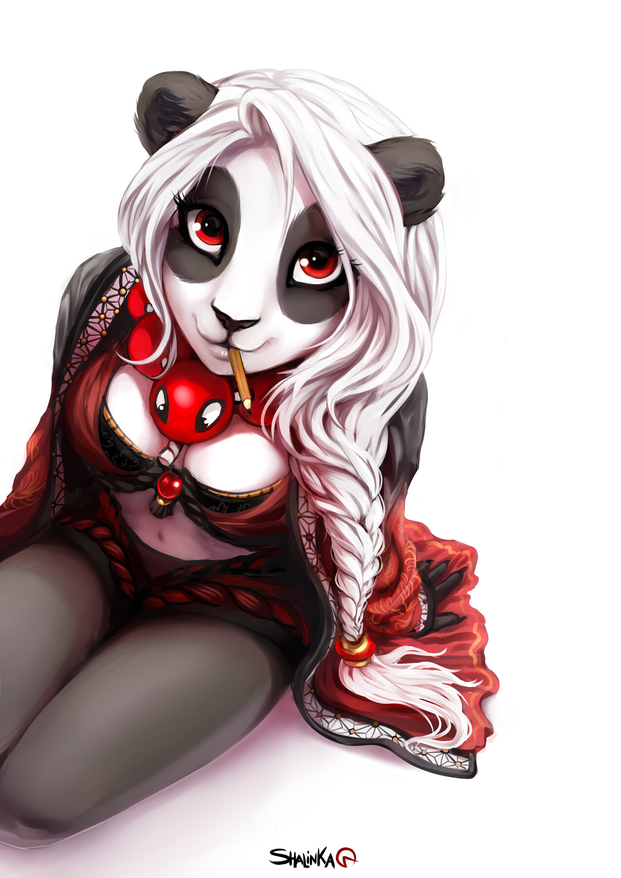 Furry panda