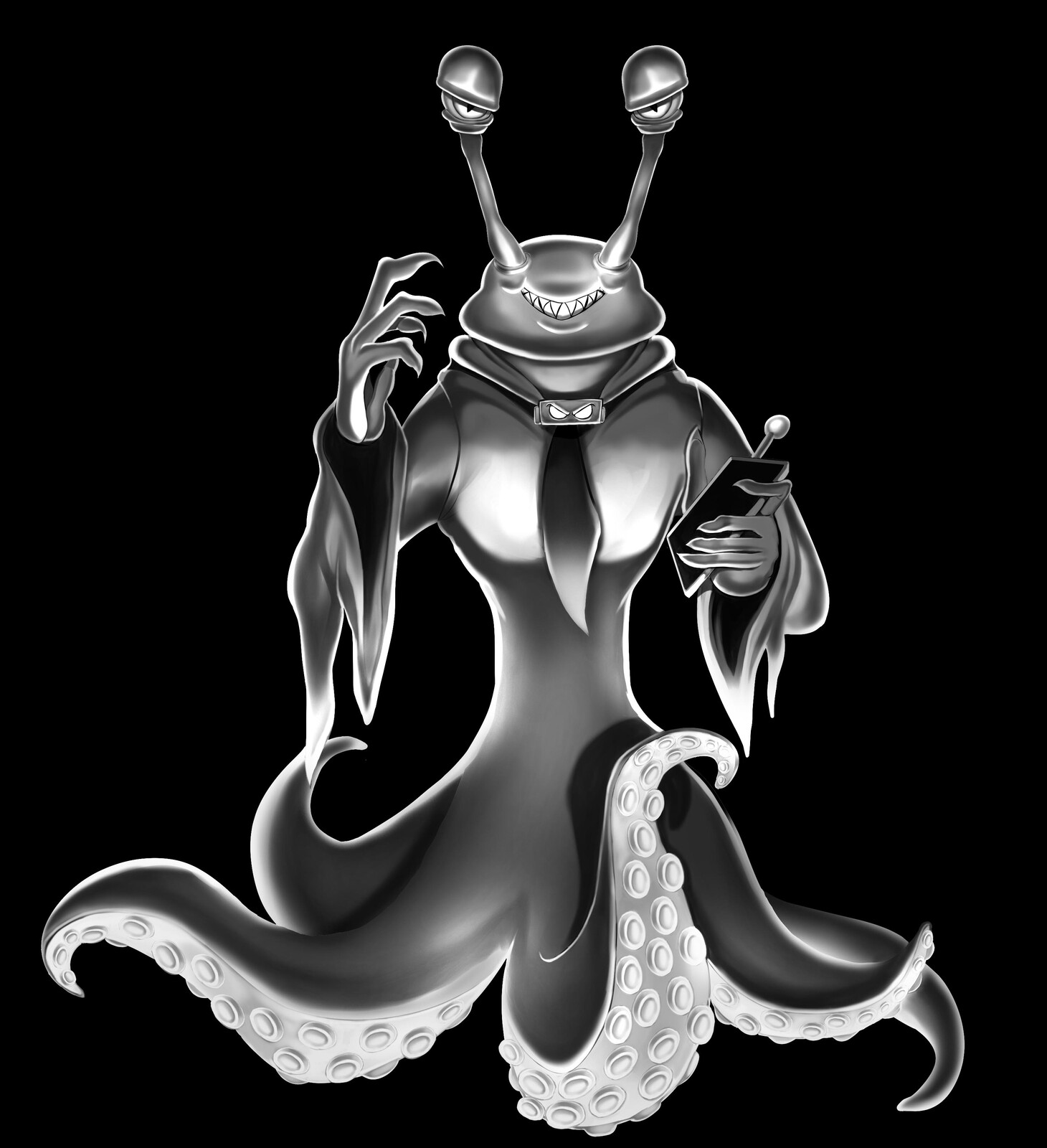 Villain Alien character concept