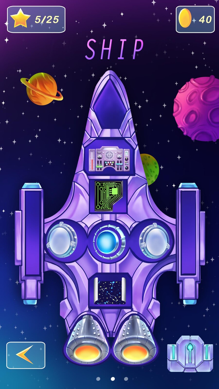 Ship page