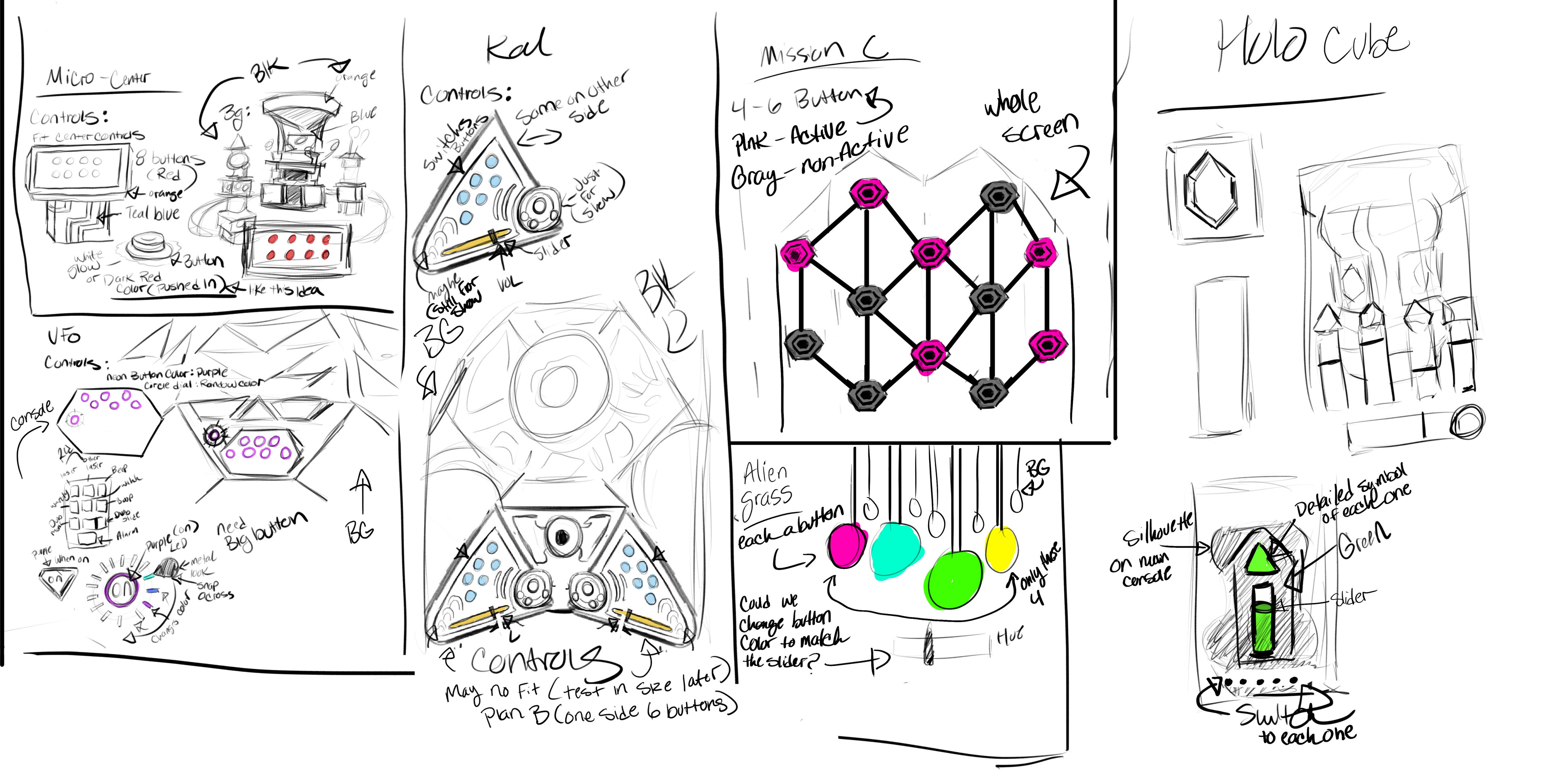 Rough sketches