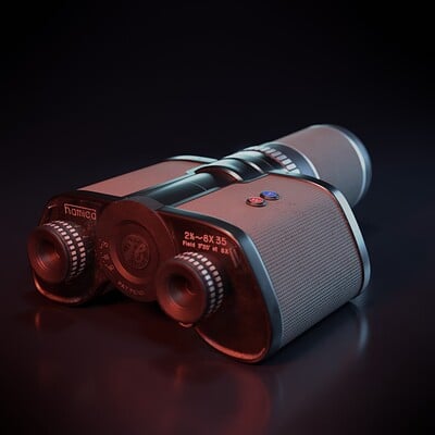 Vintage Hamica Binoculars (Free 3D Model)