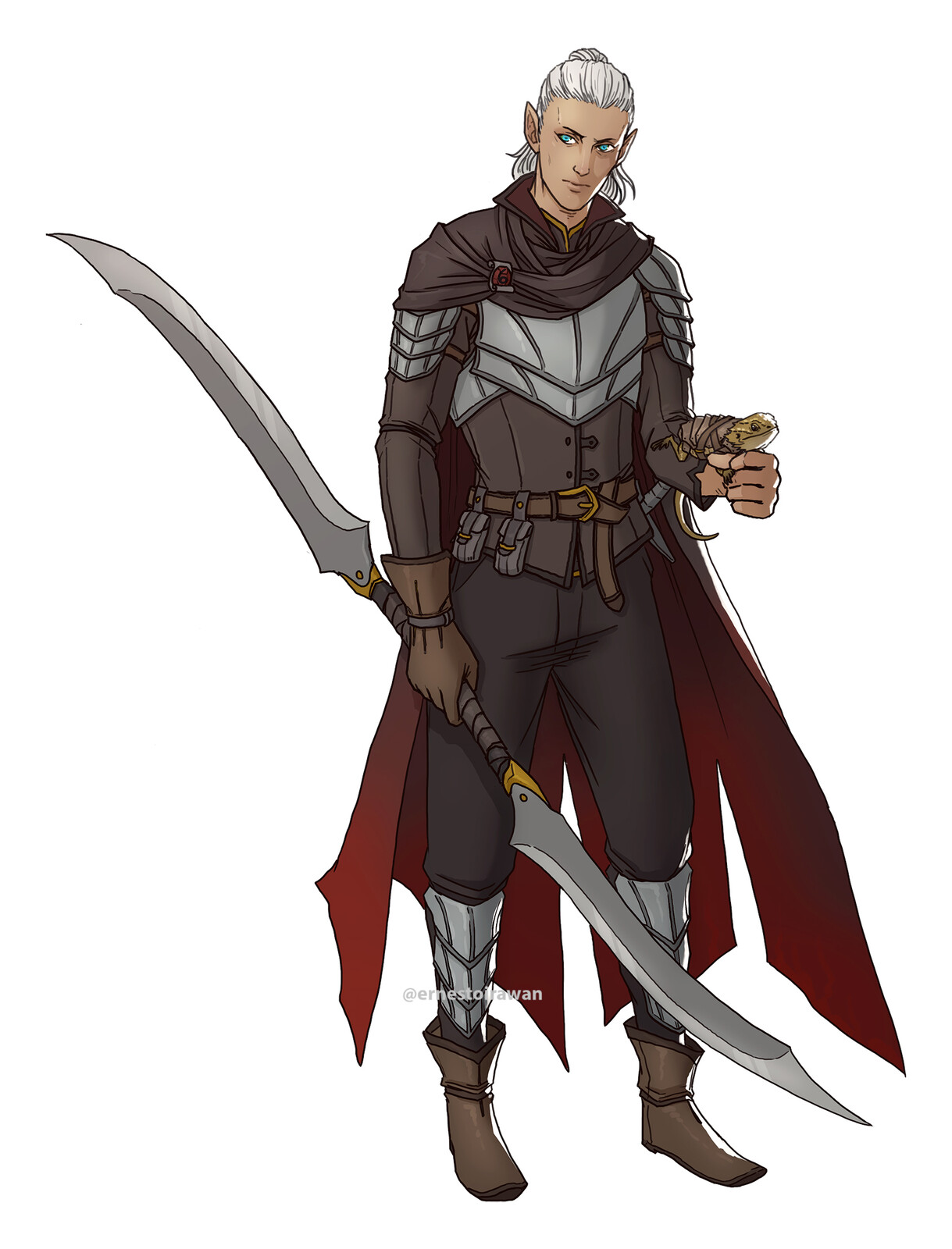 Aebarac Thezimin, High-Elf Blood Hunter.