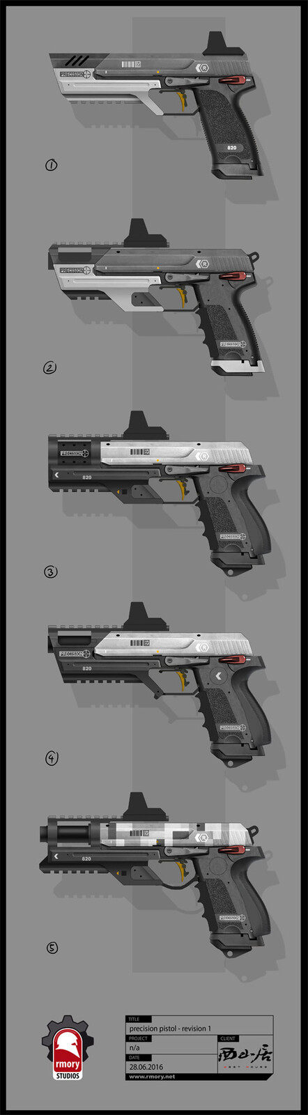 Precision Pistol - rmory studios