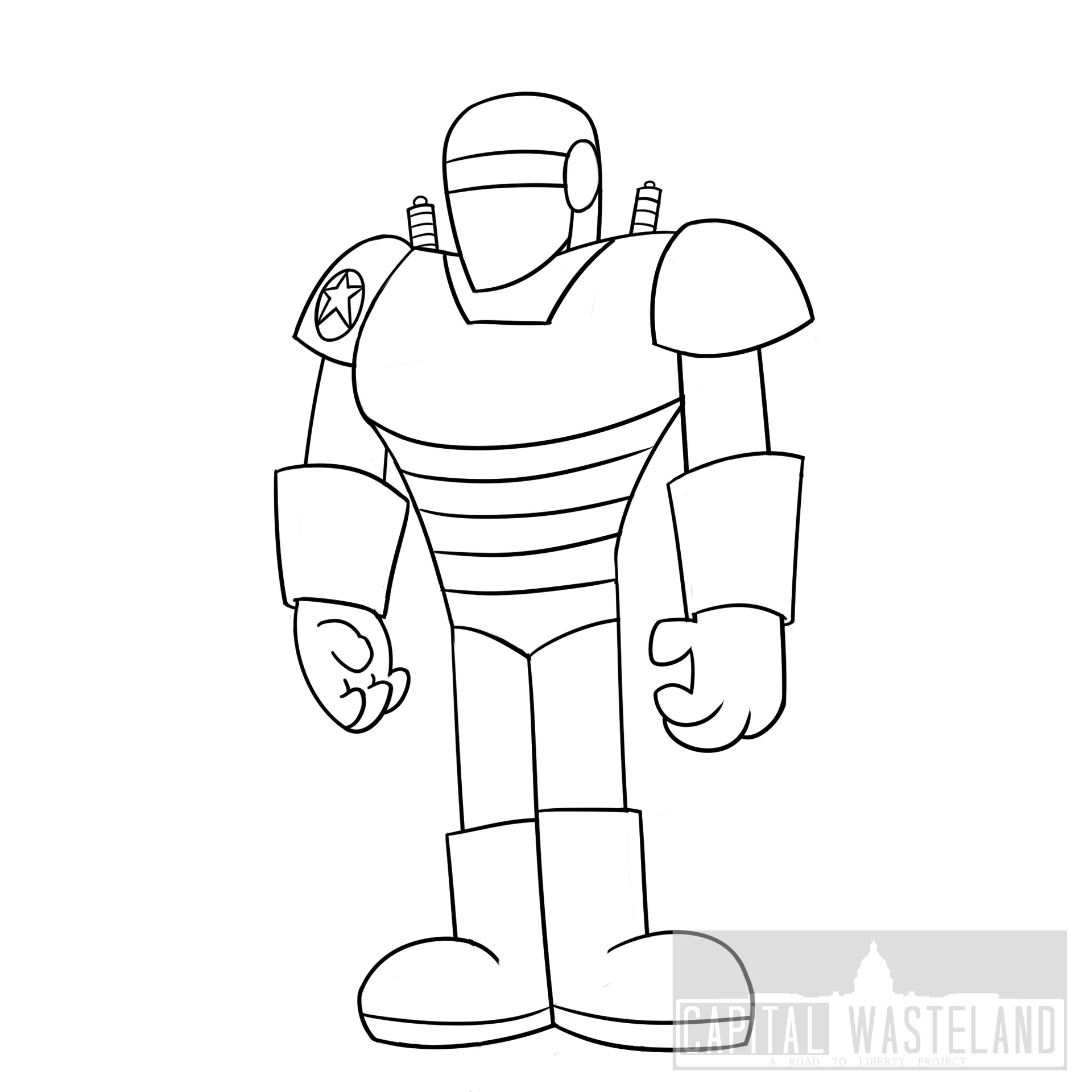 Real Steel Ambush Coloring Pages