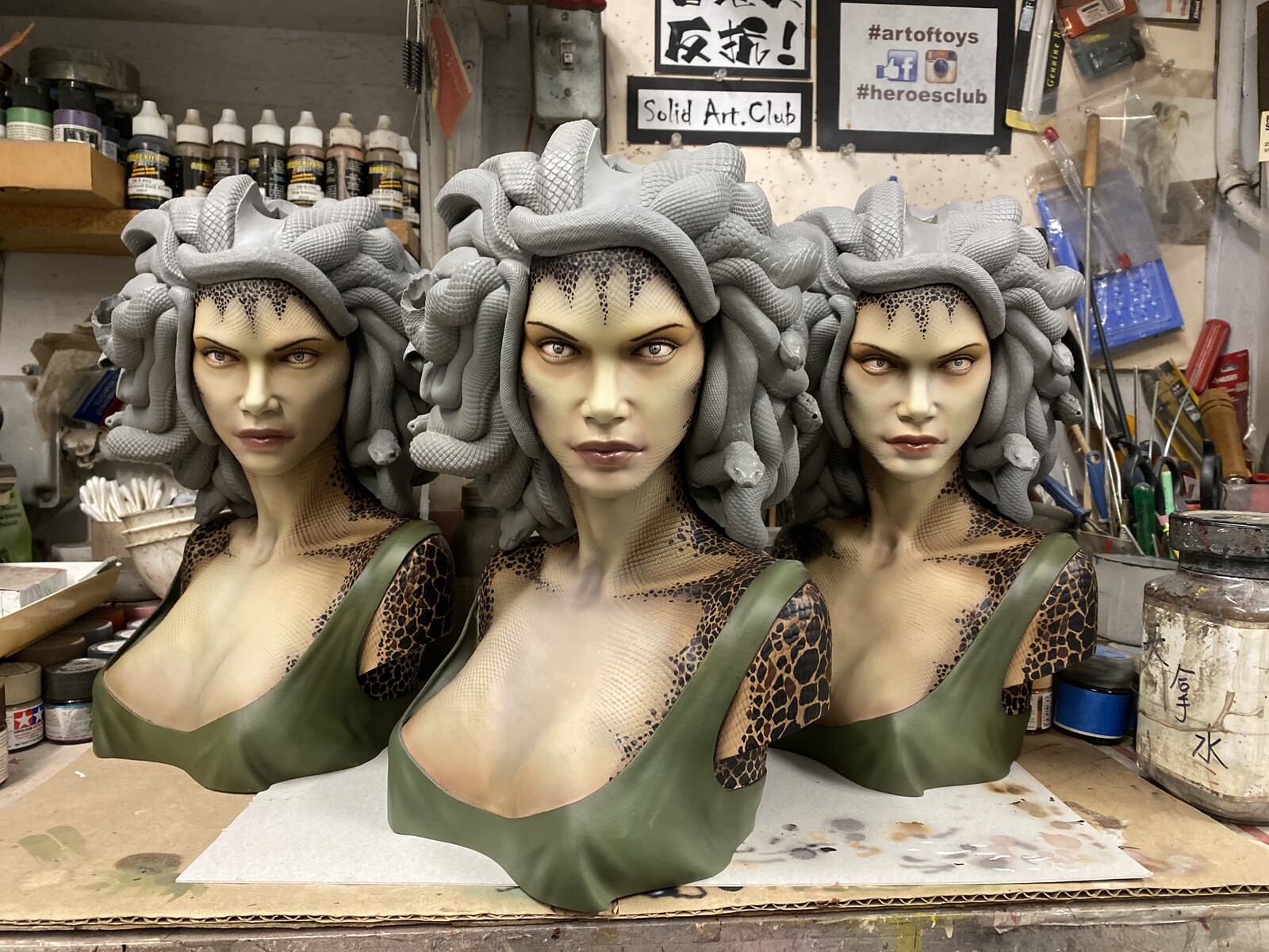 Gorgon Bust W.I.P.
https://www.solidart.club 