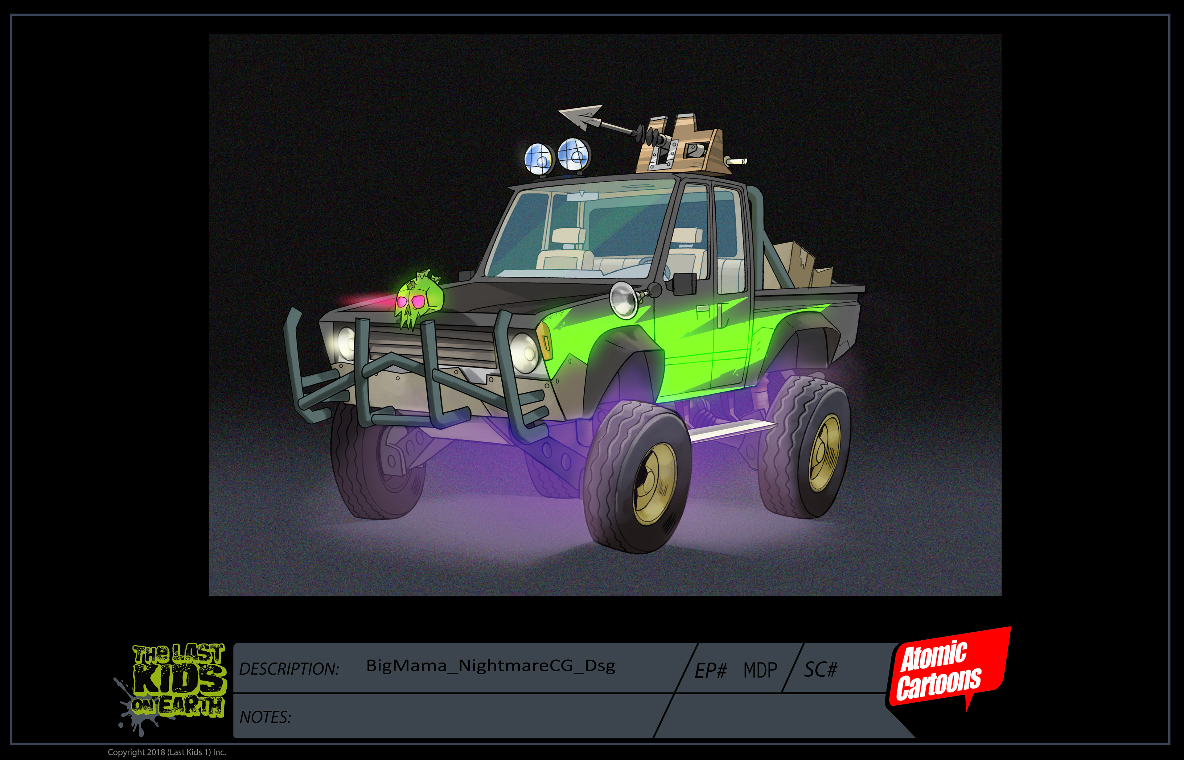 Nightmare realm colour scheme.
