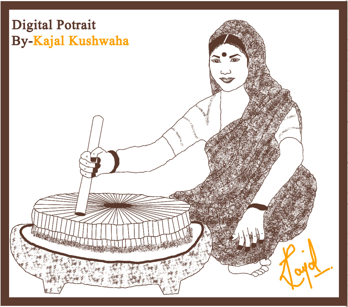 ArtStation - Digital Potrait