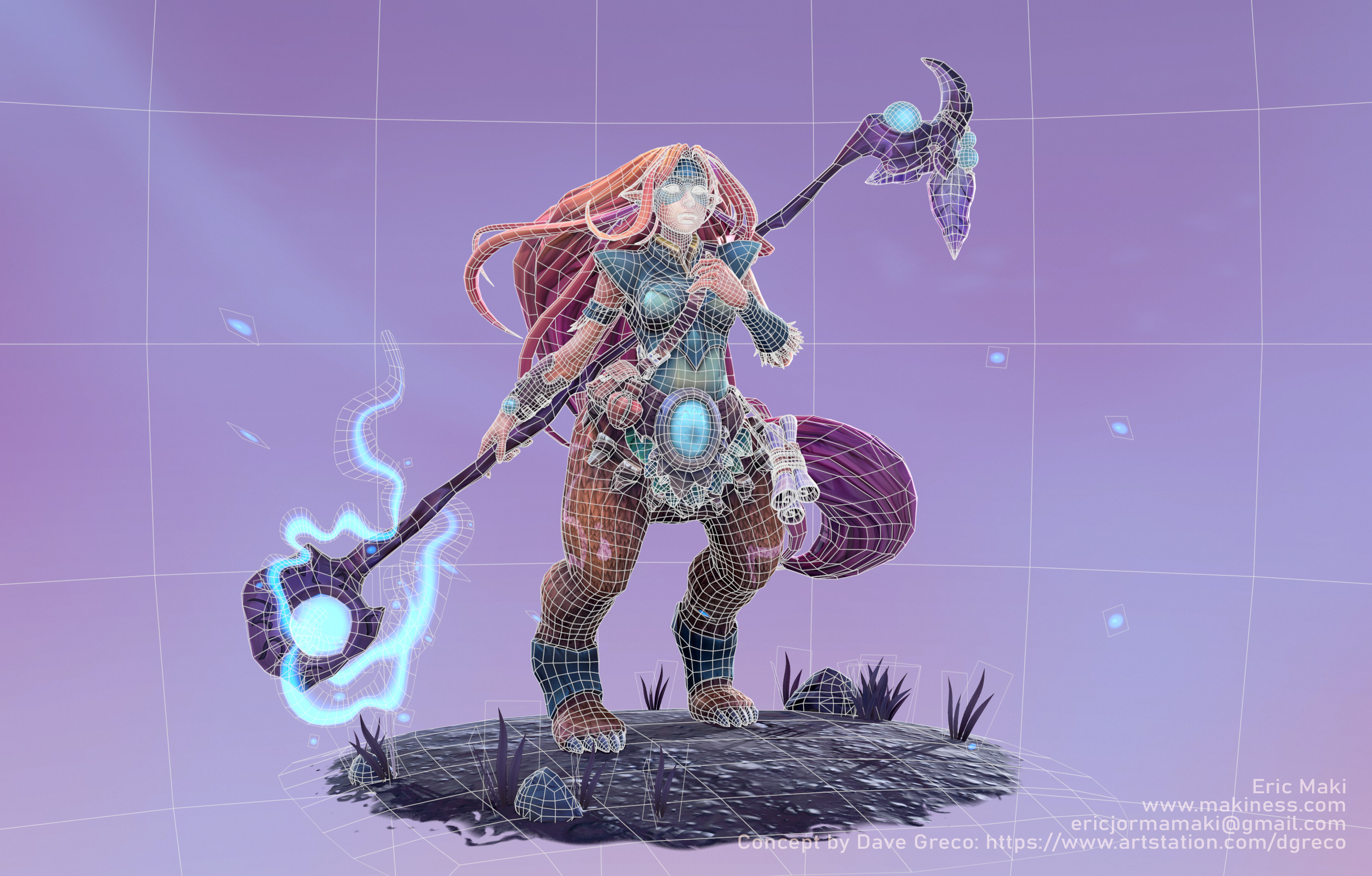 Real-time render in Marmoset Toolbag