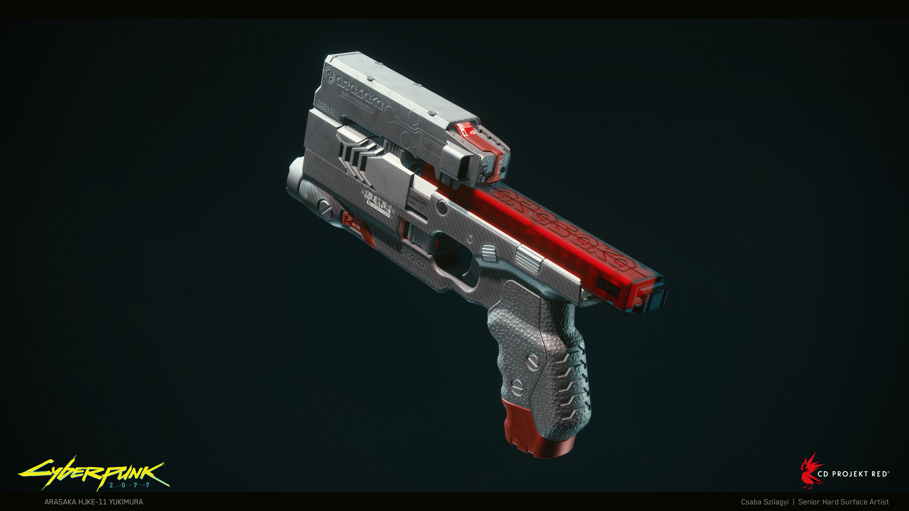 Cyberpunk 2077 Пистолет Skippy