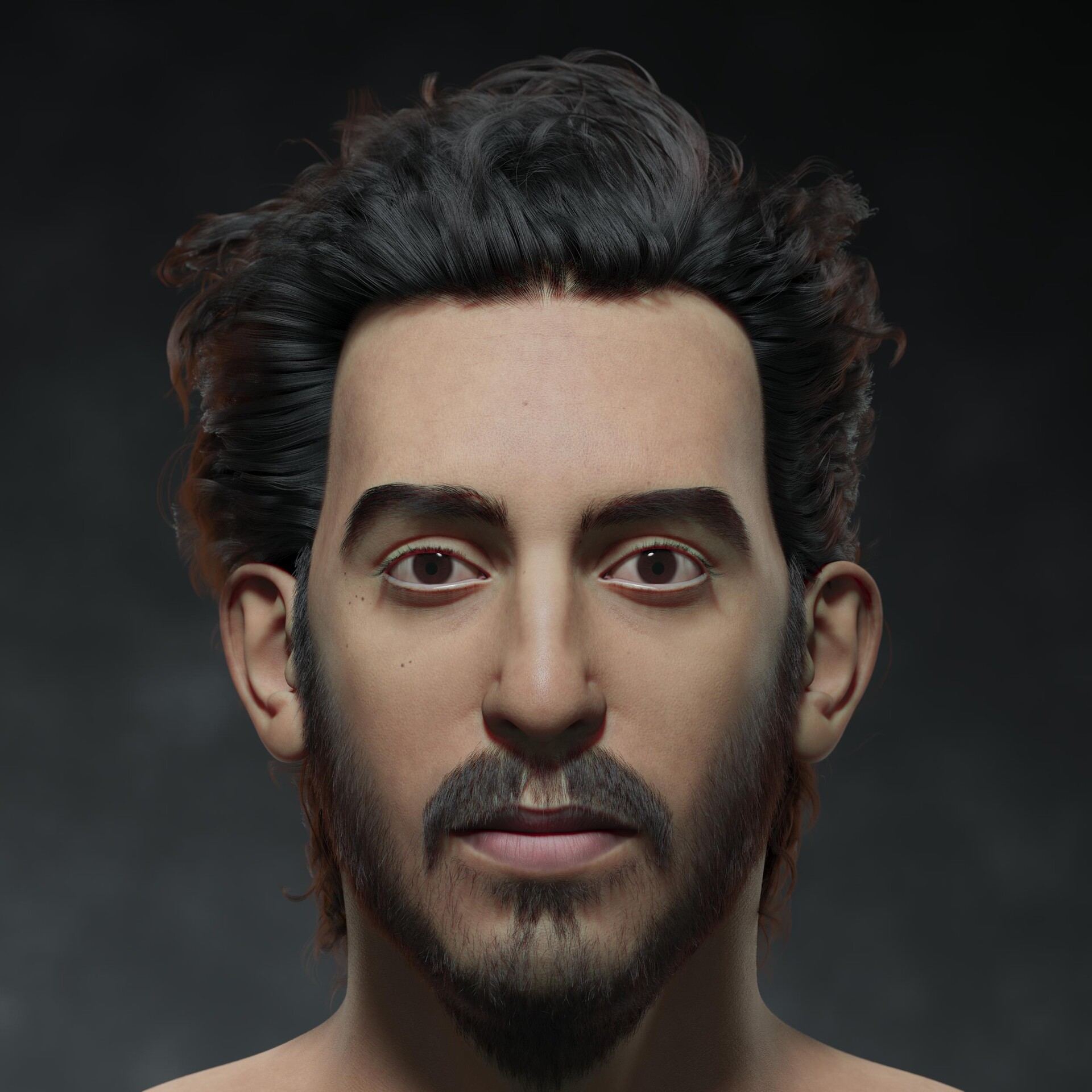 ArtStation - 3D Male Portrait Likeness by Vishal Rein