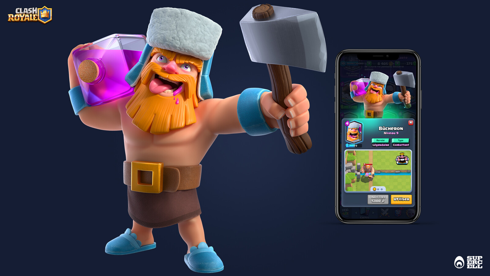 Ocellus - SERVICES - Clash Royale - LumberJack