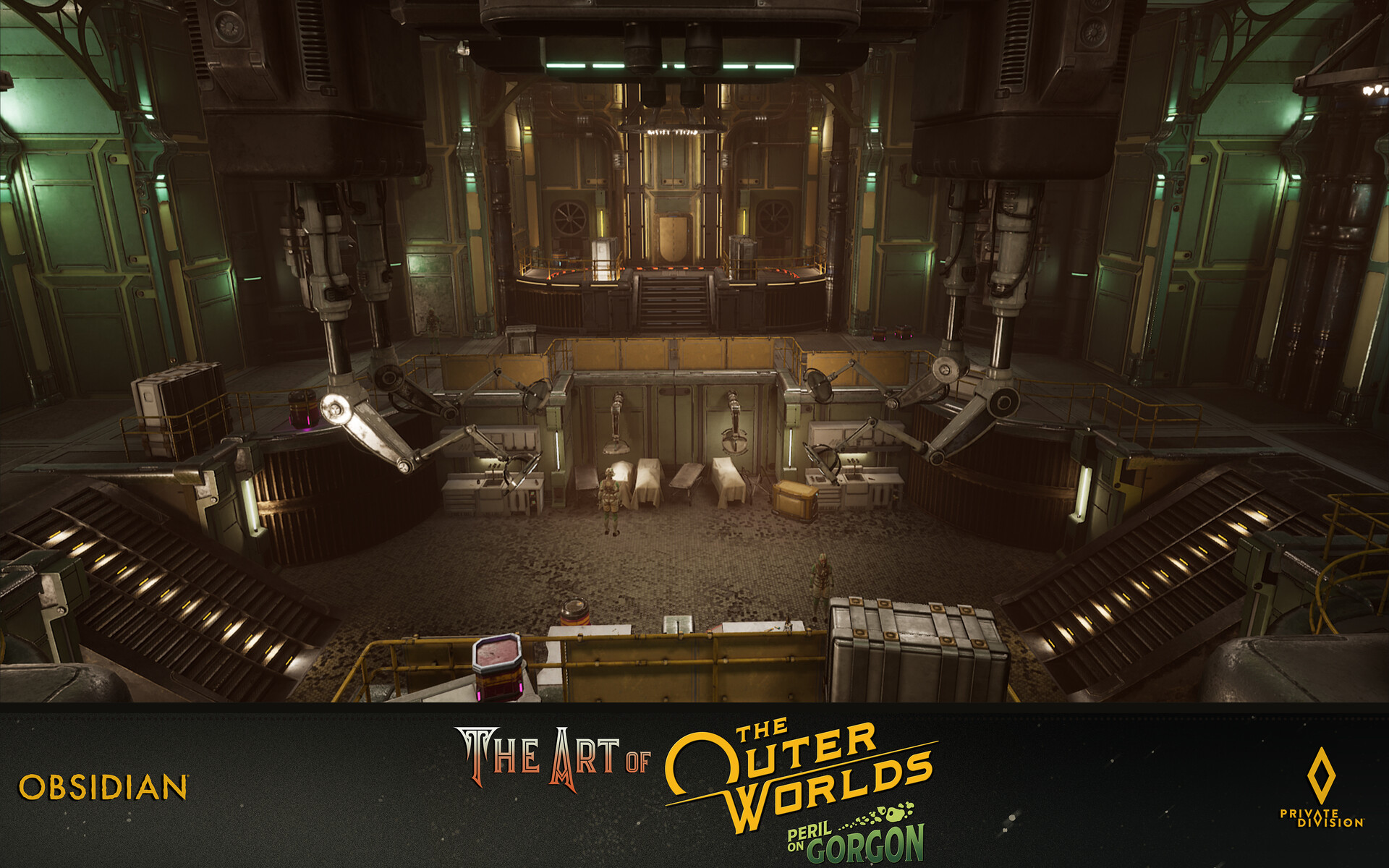 ArtStation - The Outer Worlds: Peril on Gorgon. Lab.