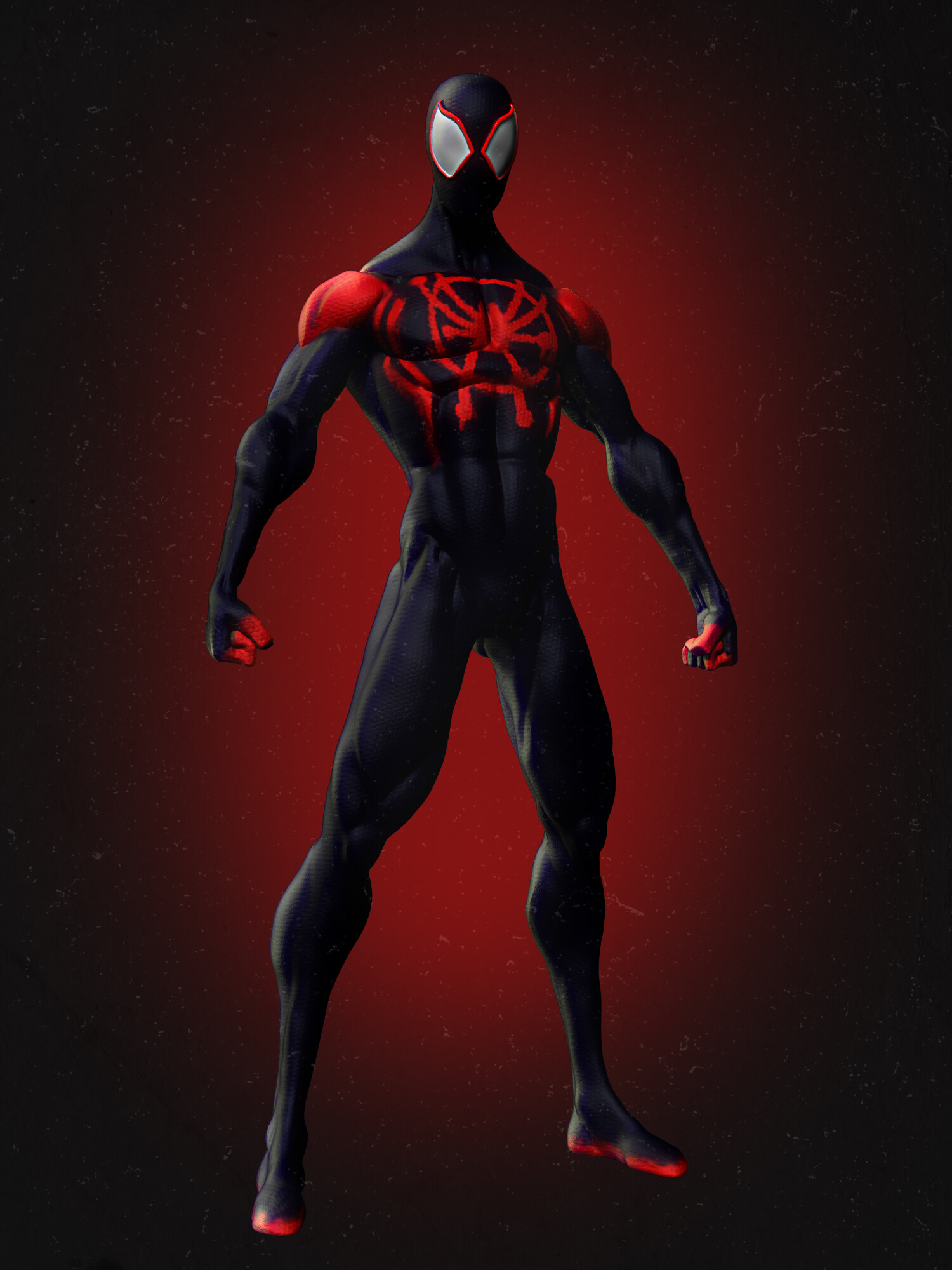 Ivan Starostin - Stylized Spider-Man aka Miles Morales