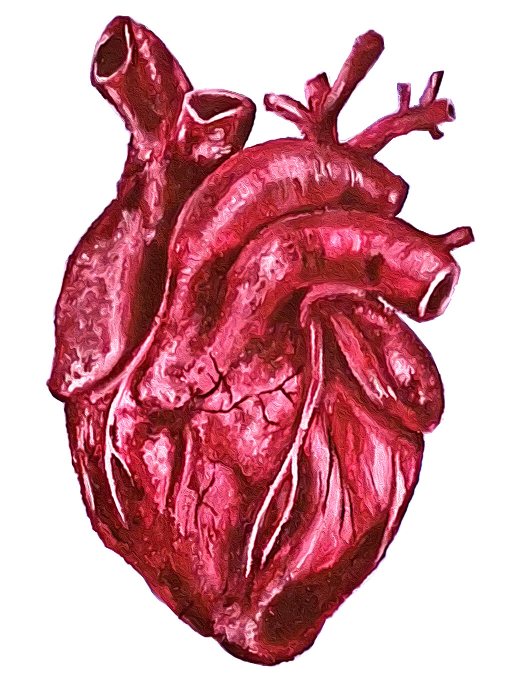 ArtStation - Heart, acrylics