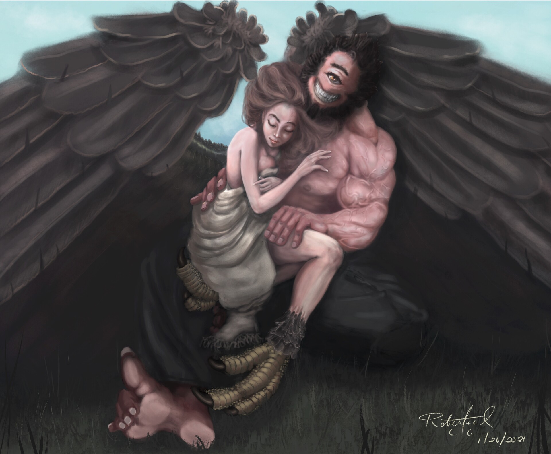 ArtStation - Ella and Tyson 001