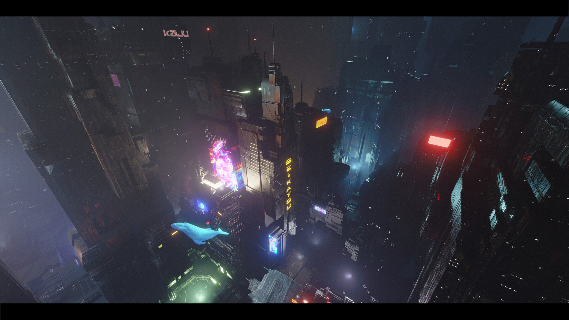 Artstation Wip Cyberpunk City Further Explorations