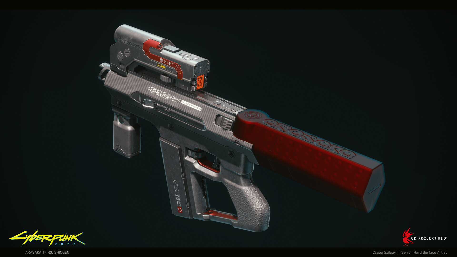 ArtStation - Cyberpunk 2077 - Arasaka TKI-20 Shingen