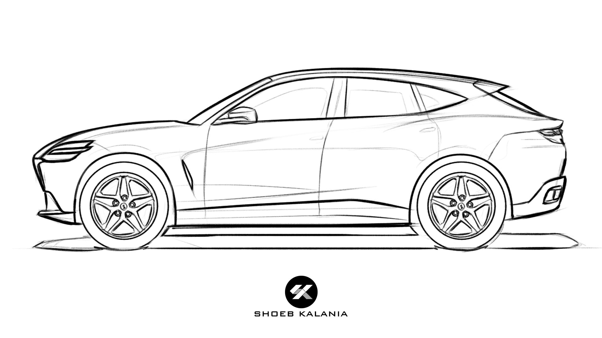 One line drawing of tough big suv car Family comfortable and safe vehicle  transportation concept Single continuous line draw design 20379723 Vector  Art at Vecteezy