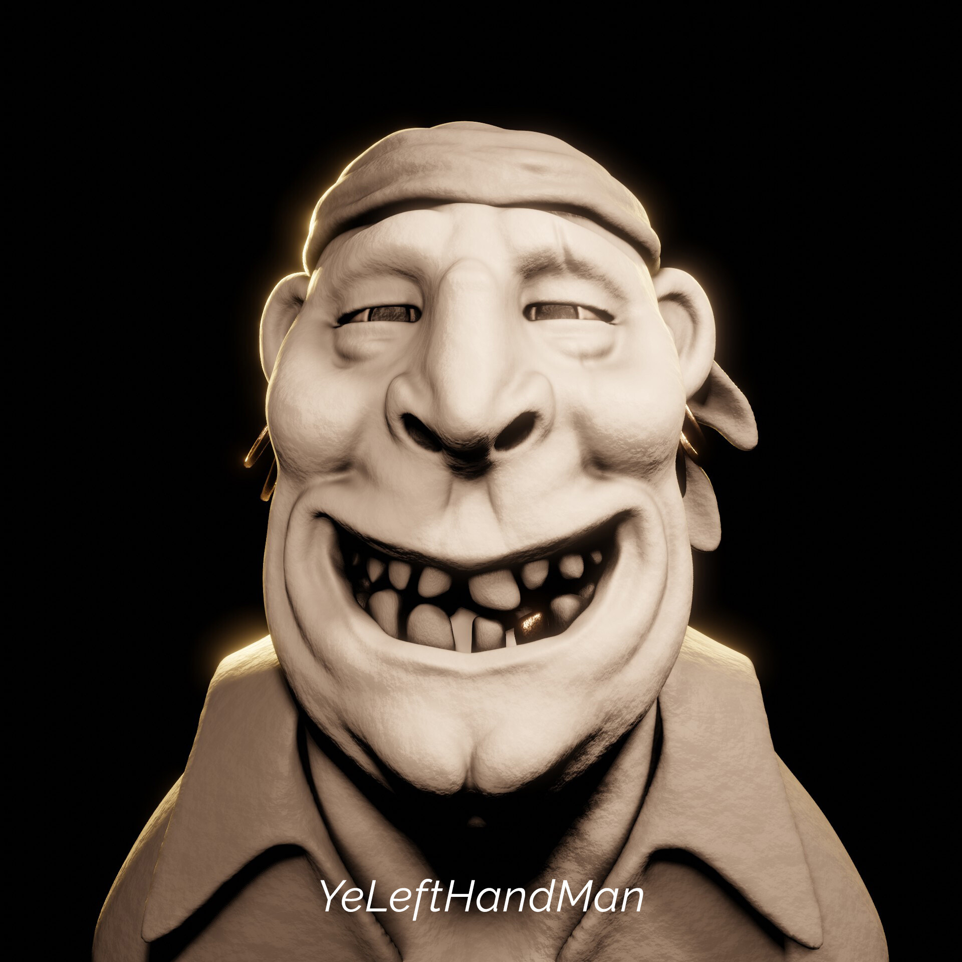 ArtStation Crooked Teeth Sculpt January Day 29 Timelapse