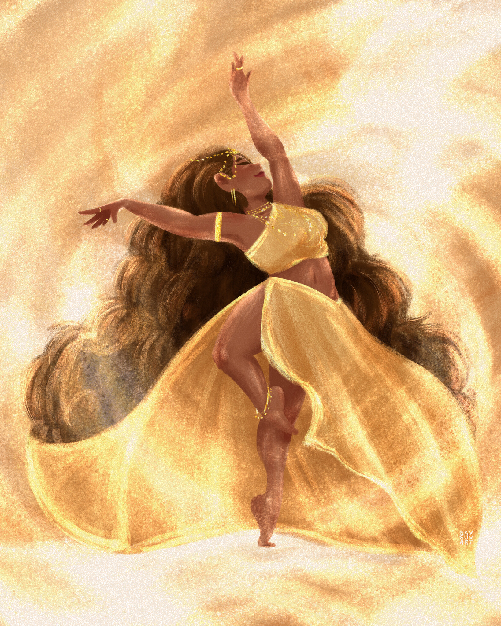 ArtStation Tala Goddess of the Morning and Evening Star