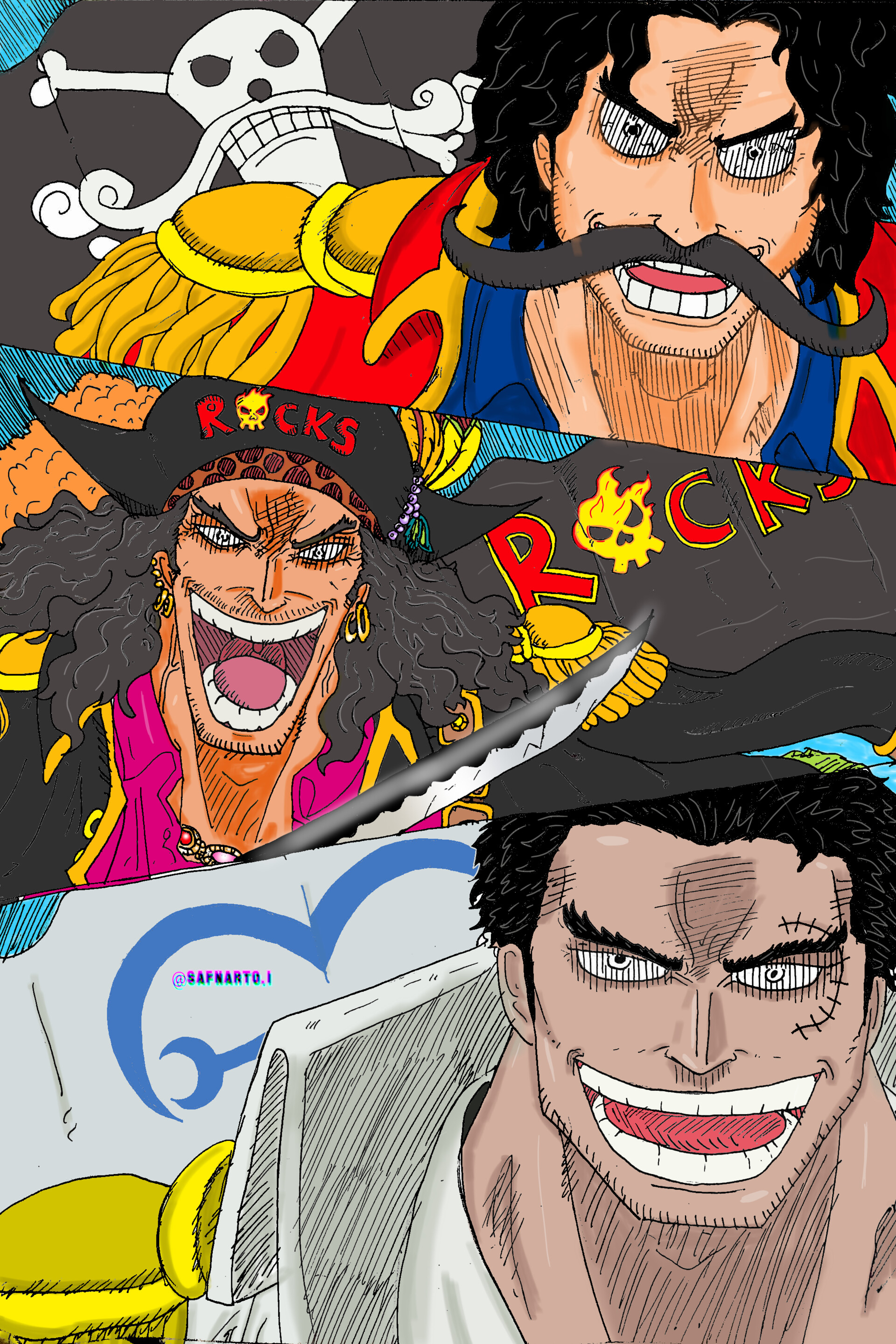 God Valley incident - One Piece by caiquenadal on DeviantArt