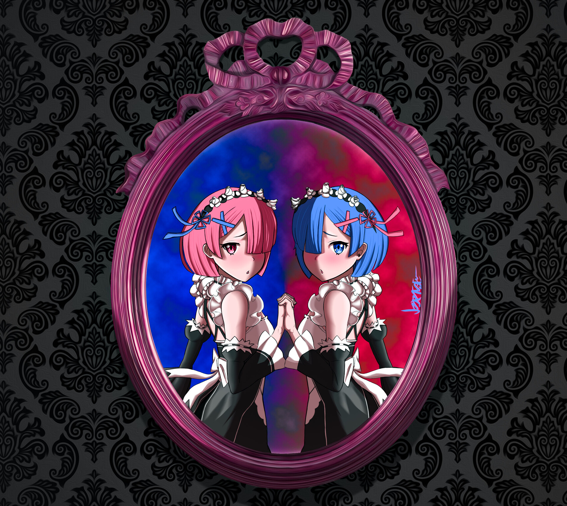 ArtStation Rem and Ram